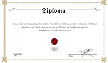 Por que seu salário é maior se seu vizinho fez faculdade?