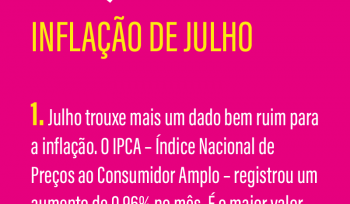 Inflação de julho | Infográfico