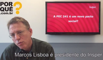 Para Marcos Lisboa, a PEC não é um novo pacto social