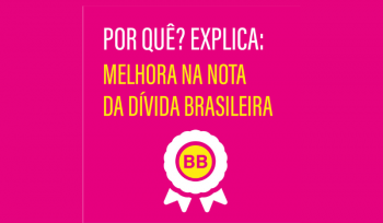 Melhora na nota da dívida brasileira | Infográfico 